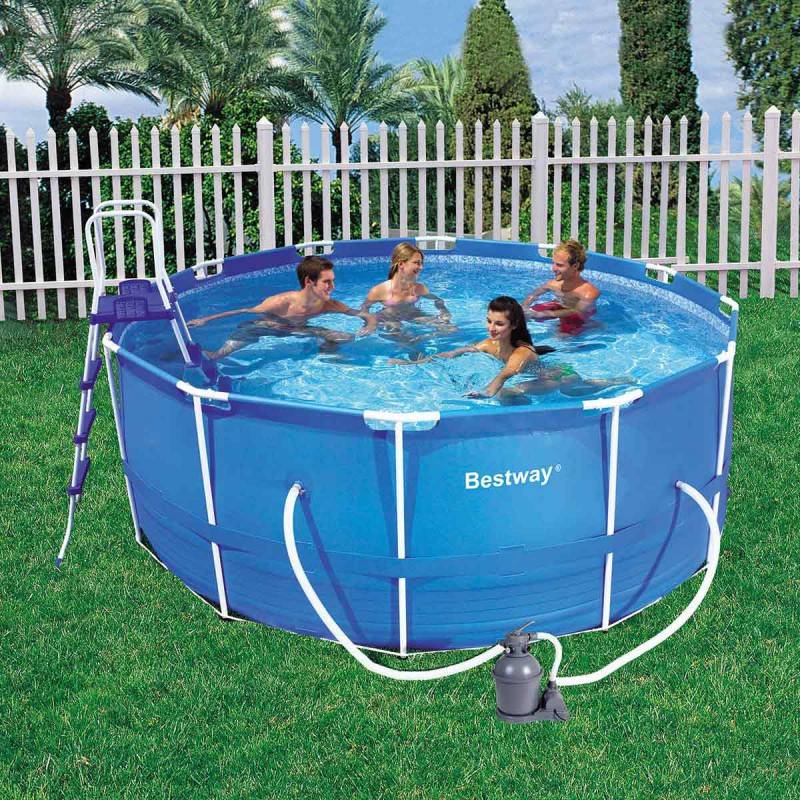 Piscina Desmontable Redonda 366x122 Cm STEEL PRO Bestway